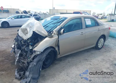 2009 Toyota Corolla Le из США, поврежденный, VIN 1NXBU40E19Z011848